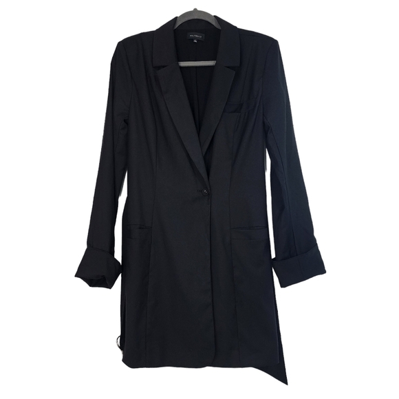 Majorelle Jacqueline Black Heart Belted Blazer Mini Dress Event Evening Occasion - Picture 5 of 16